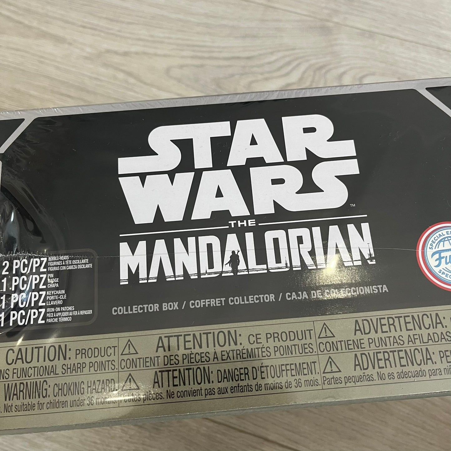 star wars: the mandalorian funko pop collector box
