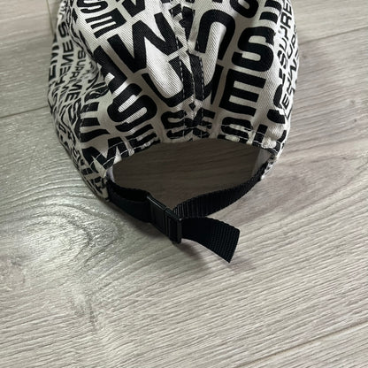 supreme repeater camp cap white