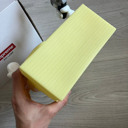 supreme sticky note molded lamp