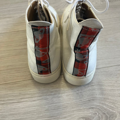 vivienne westwood leather high top sneakers