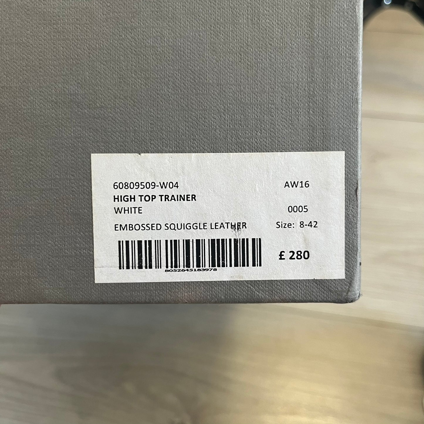 vivienne westwood leather high top sneakers