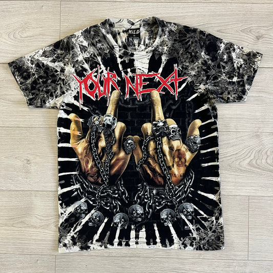 wild 4d middle fingers tee