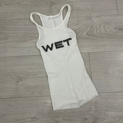 yeezy mowalola wet tank top