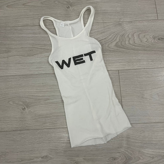 yeezy mowalola wet tank top