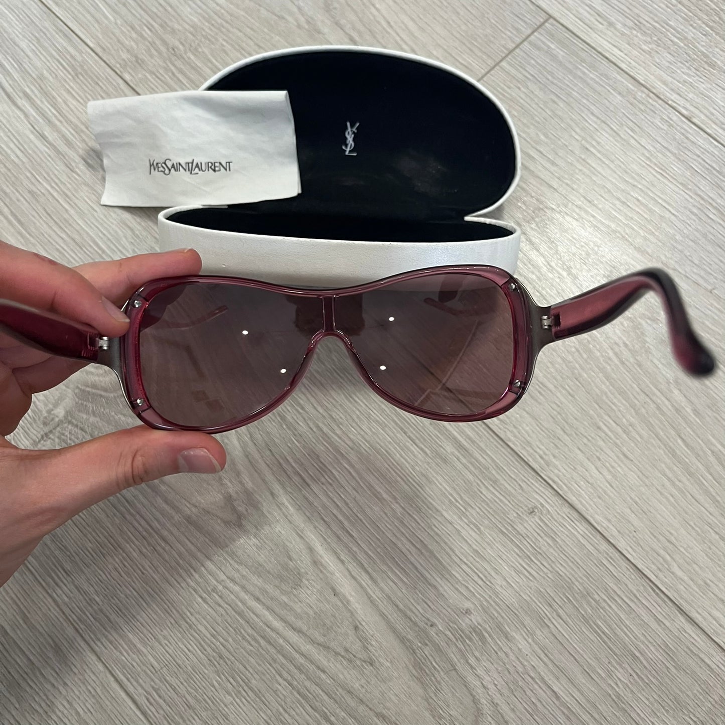 yves saint laurent oversized sunglasses